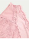 Marks & Spencer Visoko izrezane čipkaste gaćice s visokim strukom Jasmine, 3 kom Marks & Spencer roza