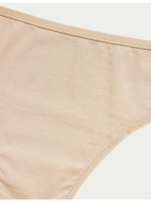 Marks & Spencer Brazilske gaćice od modala, bez vidljivih šavova, 5 kom. u pakiranju Marks & Spencer bež