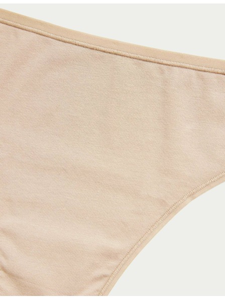 Marks & Spencer Brazilske gaćice od modala, bez vidljivih šavova, 5 kom. u pakiranju Marks & Spencer bež