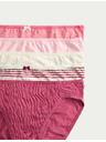 Marks & Spencer Visoko izrezane gaćice od pamuka i lycre™, 5 pakiranja Marks & Spencer Pink