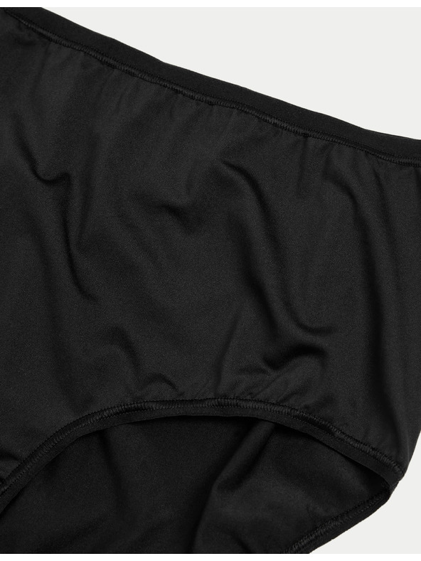 Marks & Spencer Kratke gaćice visokog struka od mikrofibre, bez vidljivih šavova, 5 kom. Marks & Spencer crna