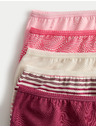 Marks & Spencer Kratke gaćice visokog struka s printom, od pamuka Lycra™, 5 kom. Marks & Spencer ružičasta