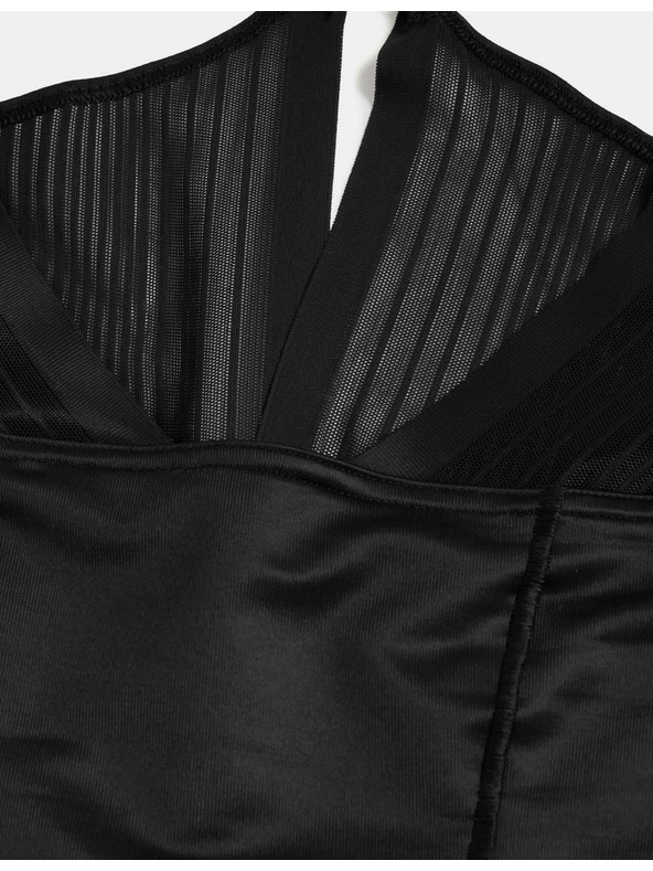 Marks & Spencer Prozirni prugasti učvršćujući body Wear Your Own Bra Body Marks & Spencer crna