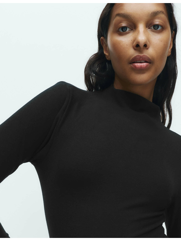 Marks & Spencer Flis termo majica s tehnologijom Heatgen™, maksimalna toplina Marks & Spencer crna