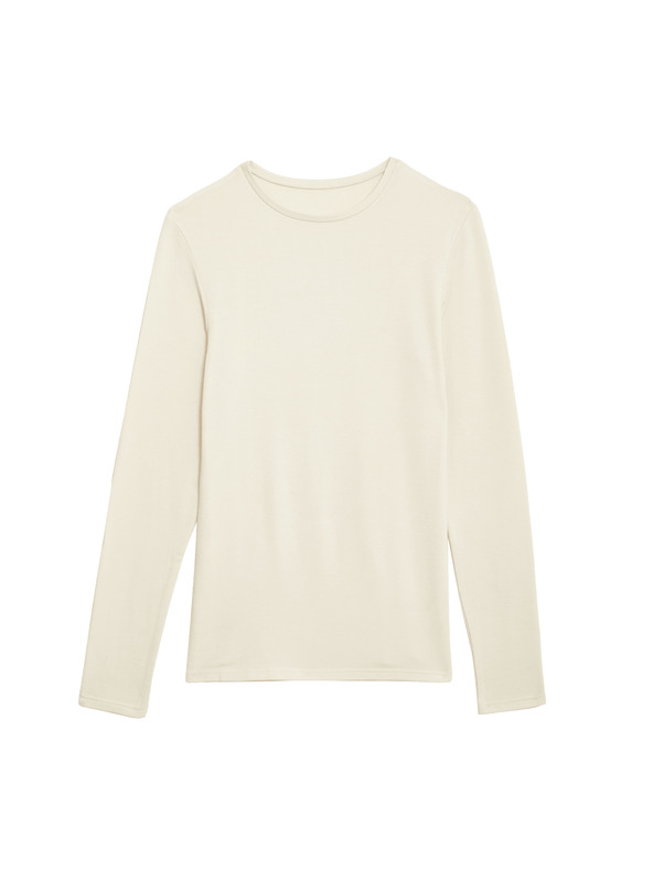 Marks & Spencer Termo majica s ovratником, s tehnologijom Heatgen™, srednja toplina Marks & Spencer krem