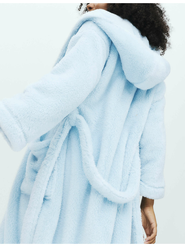 Marks & Spencer Kupaći ogrtač s kapuljačom Marks & Spencer plava