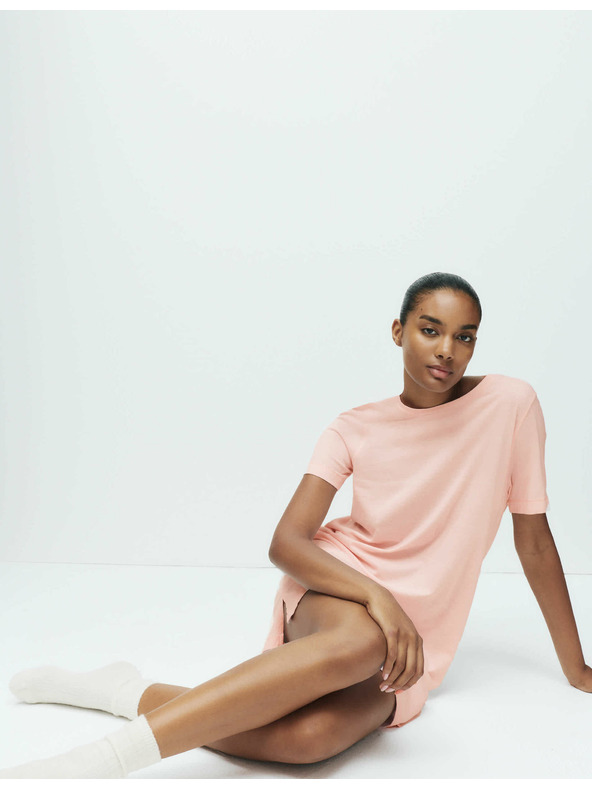 Marks & Spencer Prugasta noćna košulja s tehnologijom Cool Comfort™ Marks & Spencer ružičasta