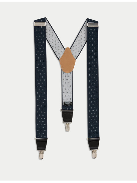 Marks & Spencer Klasične točkaste naramenice Marks & Spencer mornarsko plava