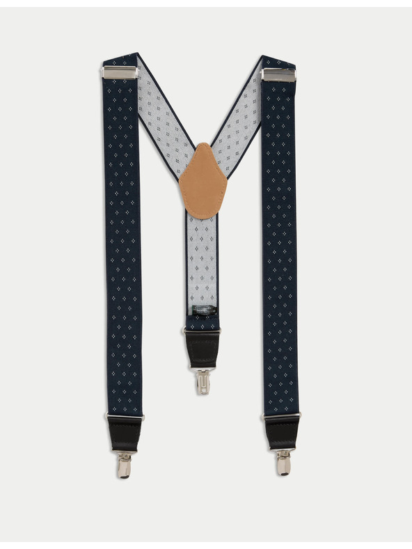 Marks & Spencer Klasične točkaste naramenice Marks & Spencer mornarsko plava