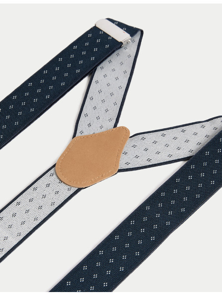 Marks & Spencer Klasične točkaste naramenice Marks & Spencer mornarsko plava