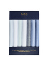 Marks & Spencer Antibakterijske maramice od čiste pamučne tkanine, 7 kom u pakiranju Marks & Spencer plava