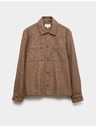 Marks & Spencer Bundokošulja od čiste pamučne tkanine s pepito uzorkom Marks & Spencer smeđa
