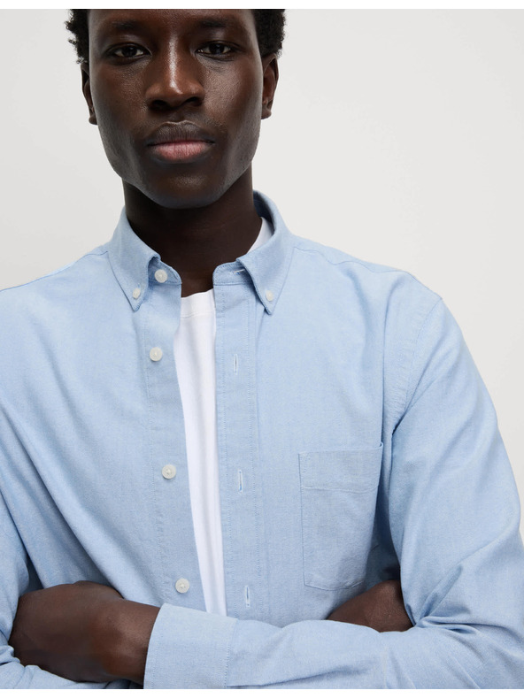 Marks & Spencer Ultimate Marks & Spencer plava oksfordska košulja od čistog pamuka