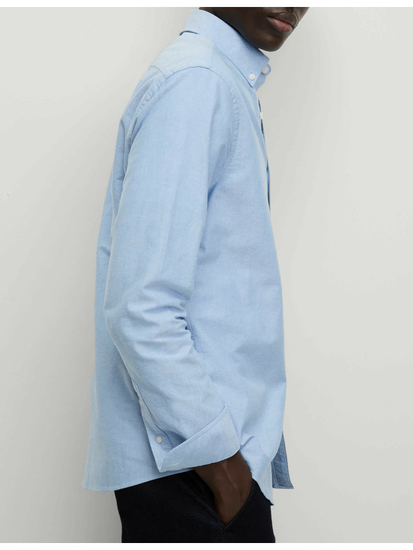 Marks & Spencer Ultimate Marks & Spencer plava oksfordska košulja od čistog pamuka