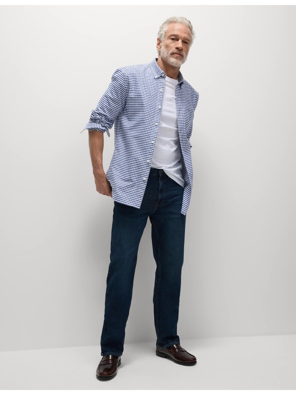 Marks & Spencer KariranaOksfordska košulja The Ultimate od čistog pamuka Marks & Spencer mornarsko plava