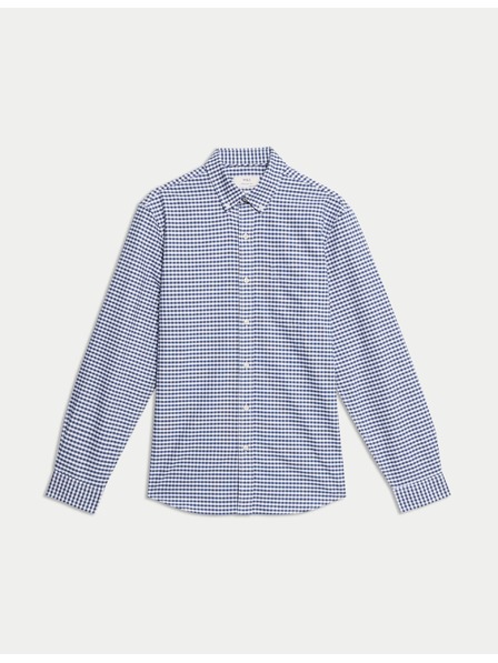 Marks & Spencer KariranaOksfordska košulja The Ultimate od čistog pamuka Marks & Spencer mornarsko plava