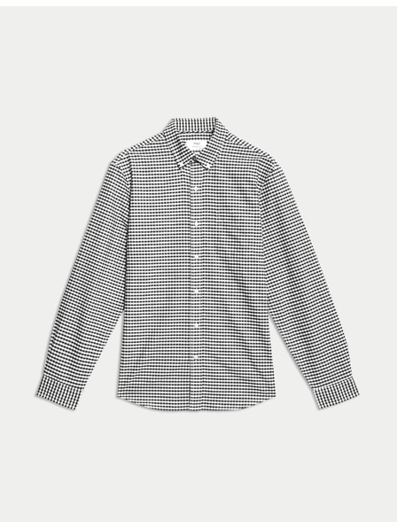 Marks & Spencer KariranaOksfordska košulja The Ultimate od čistog pamuka Marks & Spencer crna