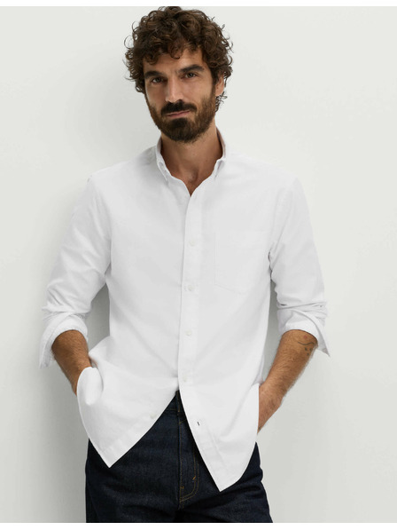 Marks & Spencer Oksfordska košulja od čistog pamuka The Ultimate Marks & Spencer bijela