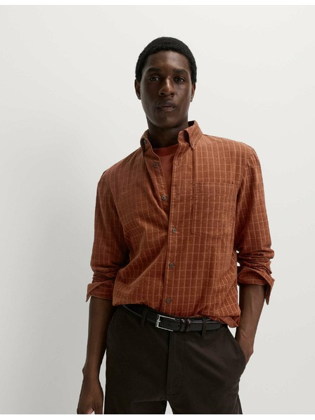 Marks & Spencer Manšestrová košulja Marks & Spencer smeđa