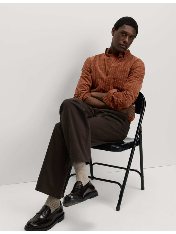 Marks & Spencer Manšestrová košulja Marks & Spencer smeđa