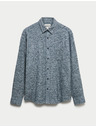 Marks & Spencer Flanelna košulja od čistog pamuka Marks & Spencer plava