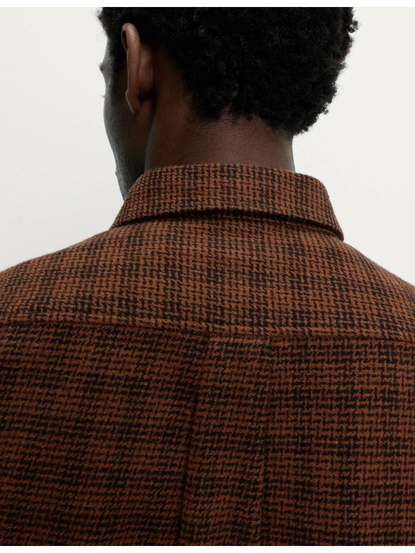 Marks & Spencer Flanelna košulja od čistog pamuka Marks & Spencer smeđa