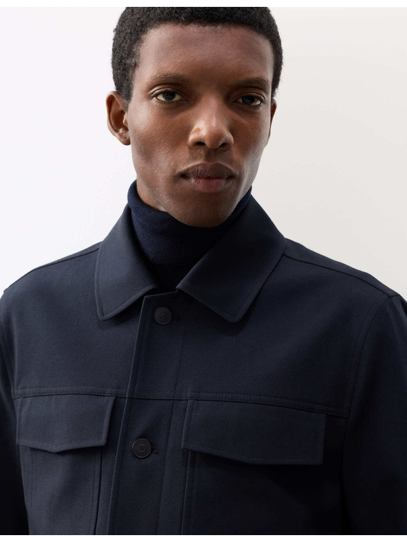 Marks & Spencer Funkcionalna kepra jakna s teksturom Marks & Spencer mornarsko plava