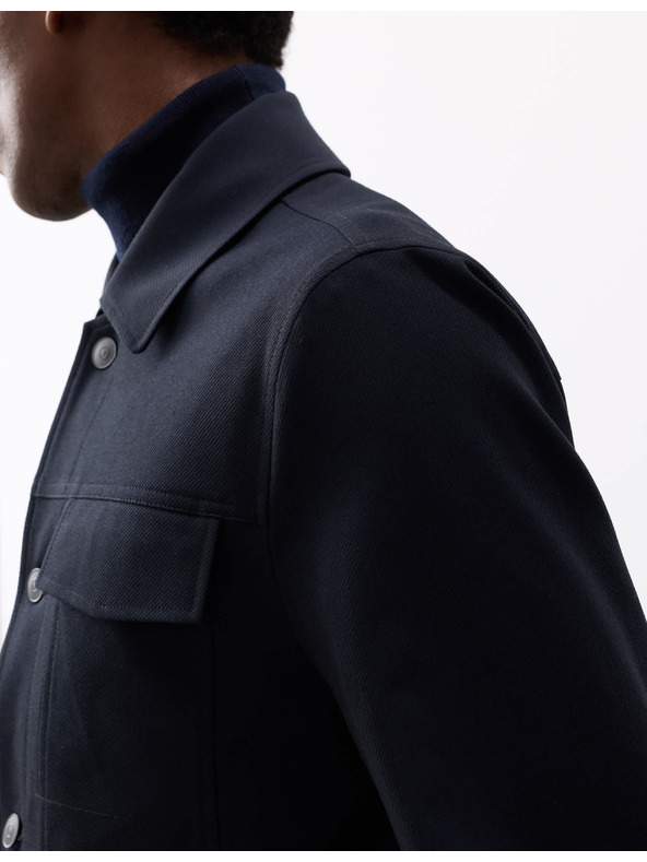 Marks & Spencer Funkcionalna kepra jakna s teksturom Marks & Spencer mornarsko plava