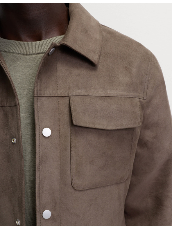 Marks & Spencer Vozačka jakna od umjetne prevrnute kože Marks & Spencer zelena