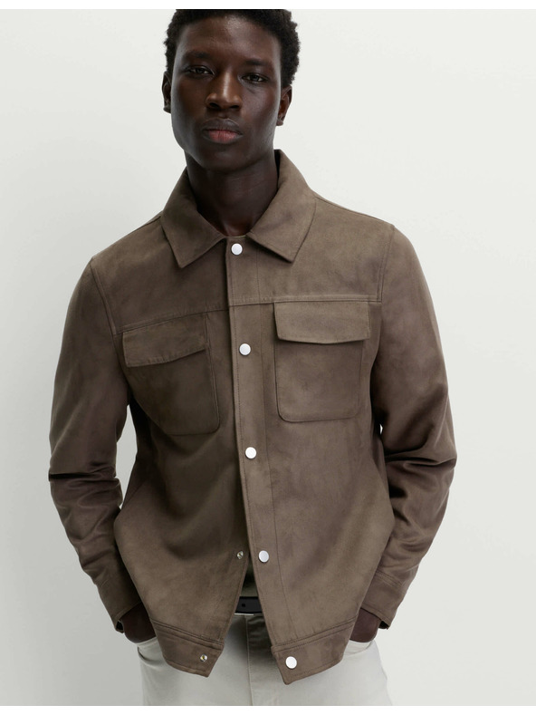 Marks & Spencer Vozačka jakna od umjetne prevrnute kože Marks & Spencer zelena