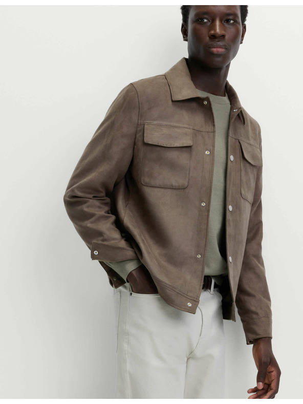 Marks & Spencer Vozačka jakna od umjetne prevrnute kože Marks & Spencer zelena