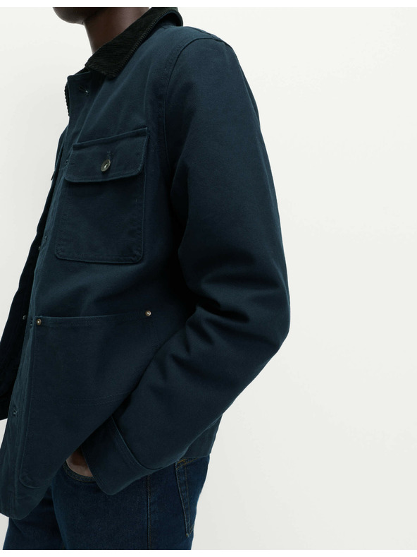 Marks & Spencer Jakna od čiste pamuke s 3 džepa Marks & Spencer mornarsko plava