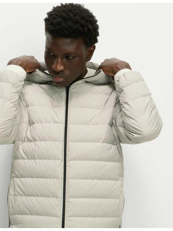 Marks & Spencer Lagana pernata jakna s perjem Marks & Spencer bež