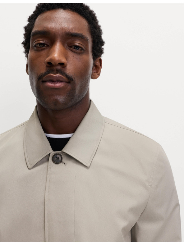 Marks & Spencer Produženi kabanica za kišu od pamučne mješavine Marks & Spencer siva