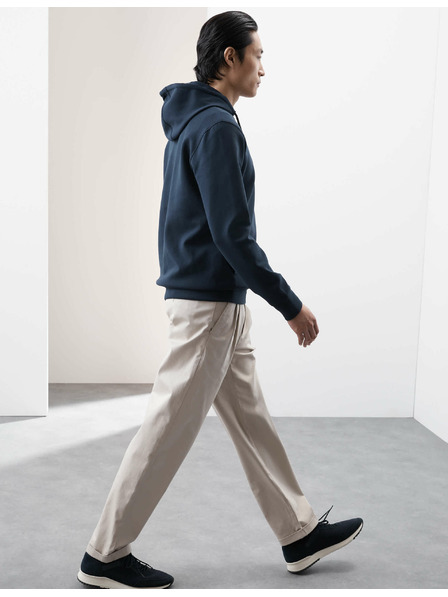 Marks & Spencer Hoodie s visokim udjelom pamuka Marks & Spencer mornarsko plava