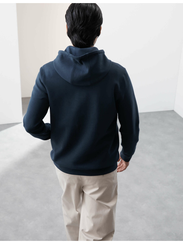 Marks & Spencer Hoodie s visokim udjelom pamuka Marks & Spencer mornarsko plava
