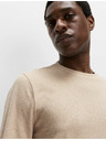 Marks & Spencer Čisto pamučna majica dugih rukava, meka na dodir Marks & Spencer bež