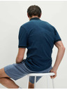 Marks & Spencer Ultimate Marks & Spencer Pique polo majica s naglašenim rubovima plave boje