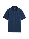 Marks & Spencer Ultimate Marks & Spencer Pique polo majica s naglašenim rubovima plave boje