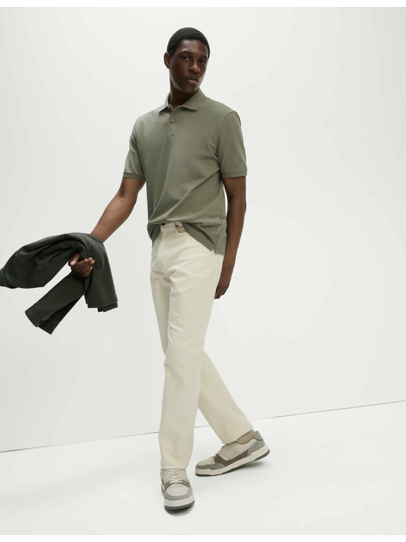 Marks & Spencer Polo majica The Ultimate Pique Marks & Spencer zelena