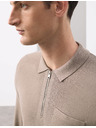 Marks & Spencer Polo Milano Knit s opuštenim patentnim zatvaračem Marks & Spencer smeđa