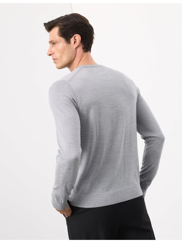 Marks & Spencer Džemper od čiste izuzetno fine merino vune Marks & Spencer siva