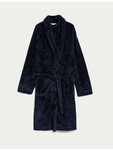 Marks & Spencer Flis ogrtač Supersoft Marks & Spencer mornarsko plava