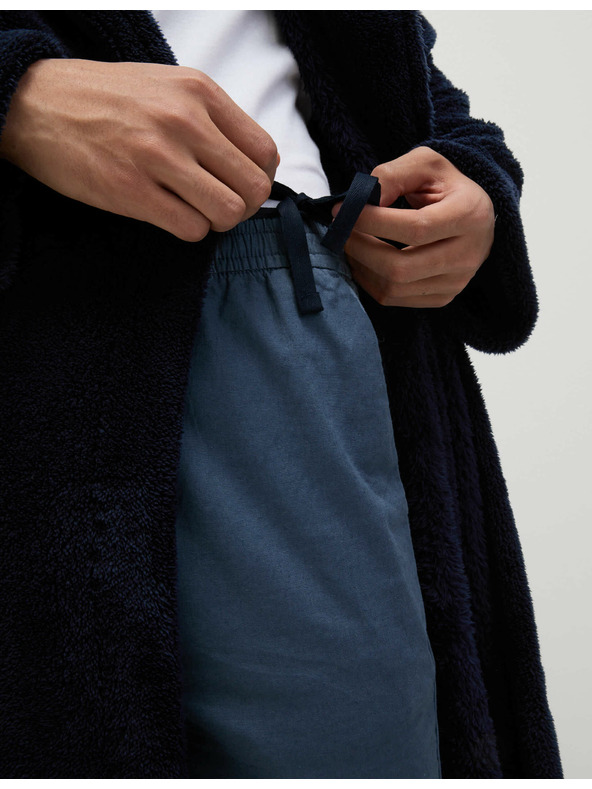 Marks & Spencer Flis ogrtač Supersoft Marks & Spencer mornarsko plava