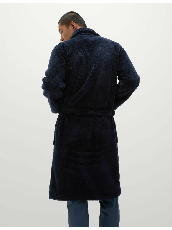 Marks & Spencer Flis ogrtač Supersoft Marks & Spencer mornarsko plava