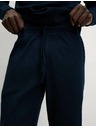 Marks & Spencer Kućne hlače od čiste pamuke s vafel teksturom Marks & Spencer mornarsko plava