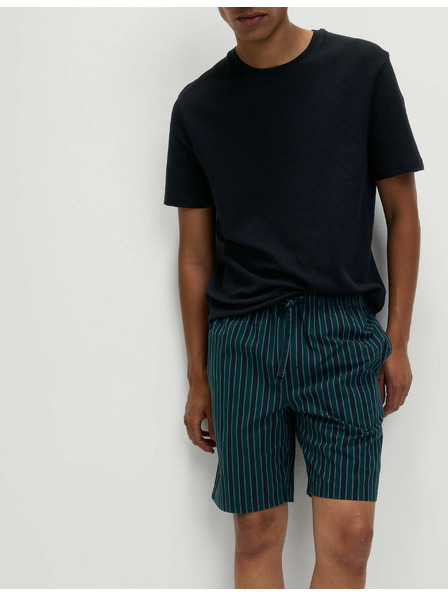 Marks & Spencer Pidžama komplet od čiste pamuke s vafel teksturom Marks & Spencer mornarsko plava