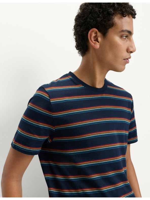 Marks & Spencer Pidžama komplet s duga prugama, od čiste pamuke Marks & Spencer mornarsko plava