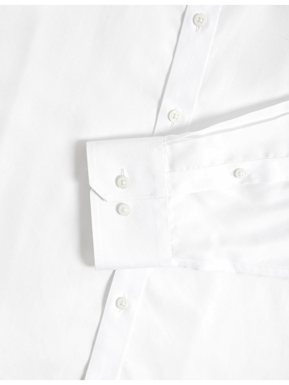 Marks & Spencer Košulja od čistog pamuka klasičnog kroja s nepotrebnim glačanjem Marks & Spencer bijela