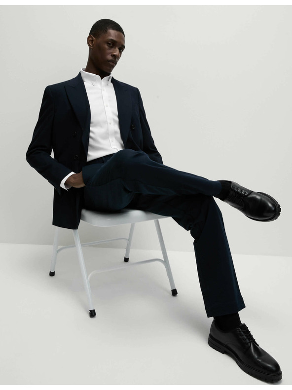 Marks & Spencer Košulja od čistog pamuka klasičnog kroja s nepotrebnim glačanjem Marks & Spencer bijela